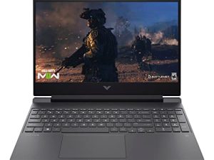 كمبيوتر محمول 2022 HP Victus للألعاب ، شاشة 15.6 بوصة FHD 144 هرتز ، الجيل الثاني عشر Intel 8-Core i5-12450H ، GeForce GTX 1650 ، 16 جيجا بايت رام ، 512 جيجا بايت SSD ، USB-C ، HDMI ، RJ45 ، قارئ بطاقة SD ، WiFi 6 ، لوحة مفاتيح بإضاءة خلفية ، فوز 11