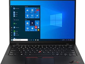 أحدث Lenovo ThinkPad X1 Carbon Gen 9 14 "FHD + Ultrabook IPS Touchscreen 400 nits ، الجيل الحادي عشر i7-1165G7 ، 16 جيجابايت DDR4 ، 1 تيرابايت SSD ، Intel Iris Xe Graphics ، قارئ بصمات الأصابع ، Thunderbolt 4 ، Win 10 Pro ، أسود