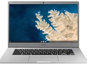 SAMSUNG Chromebook 4 + Chrome OS 15.6 "Full HD Intel® Celeron® Processor N4000 4GB RAM 64GB eMMC Gigabit Wi-Fi -XE350XBA-K02US