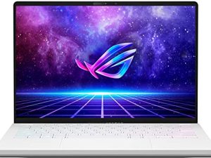 2022 ASUS ROG Zephyrus G14 GA402RJ-G14.R96700 (AMD Ryzen 9 6900HS ، 24 جيجا بايت رام ، 1 تيرا بايت NVMe SSD ، AMD Radeon RX 6700S ، 14 بوصة WQXGA 120Hz ، Windows 11) كمبيوتر محمول للألعاب - Moonlight White