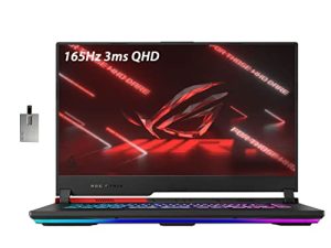 ASUS 2022 ROG Strix G15 Advantage Edition 15.6 "QHD 165Hz كمبيوتر محمول للألعاب ، AMD Ryzen 9 5980HX ، 64 جيجابايت رام ، 2 تيرا بايت PCIe SSD ، لوحة مفاتيح بإضاءة خلفية RGB ، Radeon RX 6800M ، Windows 11 Pro ، أسود ، بطاقة USB 32 جيجابايت