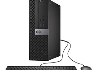 Dell 99K5T OptiPlex 3050 كمبيوتر مكتبي صغير الحجم ، Intel Core i5-7500 ، 8 جيجابايت DDR4 ، محرك أقراص الحالة الصلبة 256 جيجابايت ، Windows 10 Pro (تم تجديده)