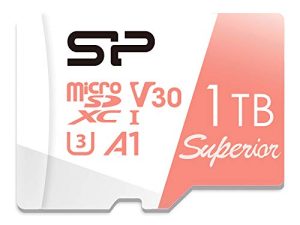 بطاقة ذاكرة MicroSD بسعة 1 تيرابايت من السيليكون ، متوافقة مع جهاز Steam Deck ، بطاقة ذاكرة MicroSD عالية السرعة SDXC microsdxc مع محول
