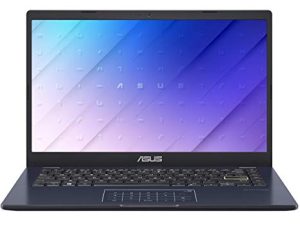 كمبيوتر محمول ASUS Laptop L410 Ultra Thin ، شاشة 14 FHD ، معالج Intel Celeron N4020 ، ذاكرة وصول عشوائي 4 جيجابايت ، سعة تخزين 64 جيجابايت ، لوحة رقمية ، Windows 10 Home in S Mode ، Star Black ، L410MA-DB02 (تم تجديده)