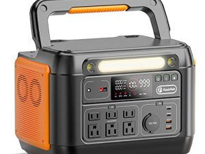FF FLASHFISH 1000W محطة طاقة محمولة ، 1002Wh / 278400mAh UPS مولد للطاقة الشمسية مع 1000W (Surge 2000W) AC ، 100W PD USB-C و LED SOS Lightning ، بطارية احتياطية CPAP للمنزل / التخييم / تعتيم