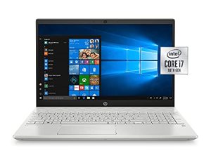 HP 15-cs3019nr Pavilion 15.6-Inch Laptop، Intel Core i7 (Mineral Silver)