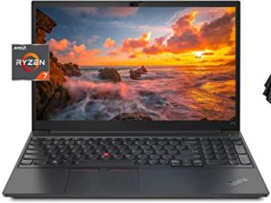 Lenovo ThinkPad E15 Business Laptop ، شاشة 15.6 بوصة FHD IPS مضادة للتوهج ، AMD Ryzen 7 5700U (Beat i7-1260U) ، HDMI ، كاميرا ويب ، WiFi 6 ، قارئ بصمات الأصابع ، Windows 11 Pro (ذاكرة وصول عشوائي 40 جيجابايت | 1 تيرابايت PCIe SSD)