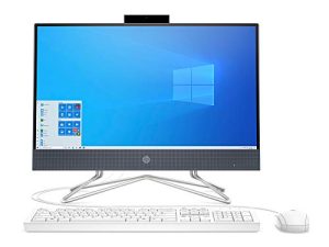 HP 22-DF 21.5-Inch Full HD WLED Intel Celeron G5900T 4GB 256GB SSD Win 10 جهاز كمبيوتر الكل في واحد