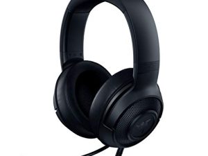 سماعة الألعاب Razer Kraken X Ultralight: صوت محيطي 7.1 - إطار ألومنيوم خفيف الوزن - ميكروفون قلبي قابل للانحناء - لأجهزة الكمبيوتر ، PS4 ، PS5 ، Switch ، Xbox One ، Xbox Series X | S ، الهاتف المحمول - أسود