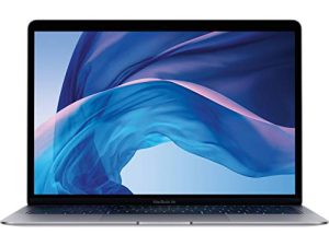 جهاز Apple MacBook Air 13.3in Retina Display MRE82LL / A أواخر 2018 - معالج Intel Core i5 1.6 جيجاهرتز وذاكرة وصول عشوائي 8 جيجابايت ومحرك أقراص صلبة SSD بسعة 512 جيجابايت - رمادي فلكي (مجدد)