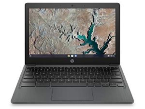 لاب توب HP Chromebook 11 بوصة - ميديا تيك - MT8183 - ذاكرة وصول عشوائي 4 جيجا بايت - سعة تخزين 32 جيجا بايت eMMC - شاشة عرض عالية الدقة 11.6 بوصة - مع نظام التشغيل Chrome OS ™ - (11a-na0010nr ، موديل 2020)