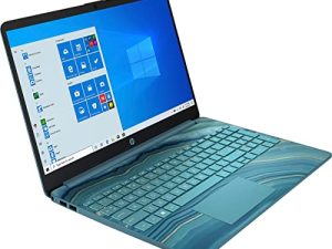 HP Laptop 15-dy0029ds Notebook ، Intel Celeron N4020 ، 4GB DDR4 RAM ، 128GB SSD ، Intel UHD Graphics 600 ، Windows 11 Home in S Mode (Underwater Teal) (متجدد)