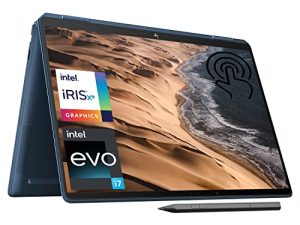 HP Specter X360 2-in-1 كمبيوتر محمول بشاشة تعمل باللمس ، شاشة لمس 16 بوصة 3K + ، Intel Core i7-12700H Evo ، ذاكرة وصول عشوائي 16 جيجا ، 512 جيجا بايت SSD ، كاميرا ويب ، Wi-Fi 6 ، KB بإضاءة خلفية ، قارئ FP ، MPP2.0 مائل القلم مضمن ، Win11 بيت