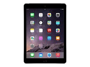 Apple iPad Air 2 128GB مفتوح من المصنع (Wi-Fi + Cellular 4G LTE ، رمادي فلكي) أحدث إصدار (مجدد)