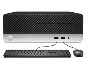 HP ProDesk 400 G5 SFF كمبيوتر مكتبي للأعمال عالي الأداء ، Intel Six Core i5-8500 حتى 4.1 جيجا هرتز ، 16 جيجا DDR4 ، 256 جيجا SSD ، WiFi ، BT ، دعم 4K ، DP ، VGA ، Windows 10 Pro 64 En / Sp / Fr (تم تجديده )
