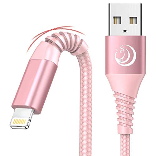 Aioneus iPhone Charger 6ft 2Pack، MFi Certified USB to Lightning Cable Fast Charging Nylon Braided Phone Charger سلك شحن iPhone متوافق مع iPhone 14 13 12 11 Pro Xr Xs Max 10 8 7Plus 6 SE Aioneus iPhone Charger 6ft 2Pack، MFi Certified USB to Lightning Cable Fast Charging Nylon Braided Phone Charger سلك شحن iPhone متوافق مع iPhone 14 13 12 11 Pro Xr Xs Max 10 8 7Plus 6 SE