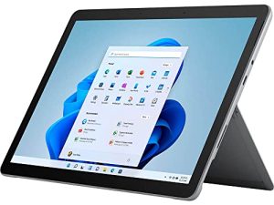 Microsoft Surface Go 3 - شاشة لمس 10.5 بوصة - Intel® Pentium® Gold - ذاكرة 4 جيجا بايت - 64 جيجا بايت eMMC - الجهاز فقط - البلاتين (أحدث طراز)