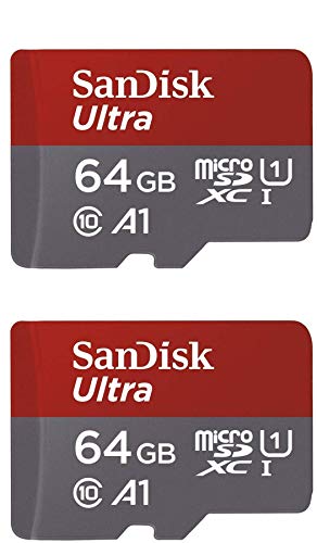بطاقة ذاكرة SanDisk 64 جيجا بايت X2 (128 جيجا بايت) MicroSDXC Ultra Uhs-1 بطاقة ذاكرة SanDisk 64 جيجا بايت X2 (128 جيجا بايت) MicroSDXC Ultra Uhs-1
