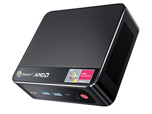 كمبيوتر صغير متعدد الاستخدامات من Beelink SER3 ، AMD Ryzen 7 3750H (حتى 4 جيجاهرتز) 4C / 8T ، ذاكرة وصول عشوائي مزدوجة القناة تصل إلى 64 جيجابايت ، رسومات Radeon RX Vega 10 Graphics 4K @ 60Hz عرض ثلاث شاشات (16 جيجابايت / 500 جيجابايت)