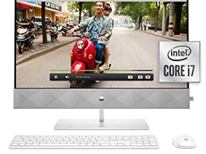 كمبيوتر HP 27 Pavilion الكل في واحد ، معالج Intel i7-10700T من الجيل العاشر ، ذاكرة وصول عشوائي 16 جيجا بايت ، تخزين مزدوج 512 جيجا بايت SSD و 1 تيرا بايت HDD ، شاشة لمس Full HD IPS 27 بوصة ، Windows 10 Home ، لوحة مفاتيح وماوس (27-d0072 ، 2020)