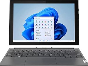 2022 أحدث Lenovo Tablet Duet 3i | شاشة لمس FHD مقاس 10.3 بوصة | إنتل سيليرون N4020 | ذاكرة 4G | 64 جيجا بايت eMMC | نظام التشغيل Windows 11 S | وشملت لوحة المفاتيح