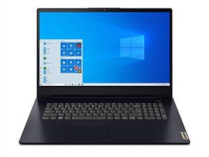 لاب توب Lenovo IdeaPad 3 ، شاشة 17.3 بوصة HD + ، AMD Ryzen 5 5500U ، 8 جيجابايت رام ، 512 جيجابايت تخزين ، AMD Radeon 7 Graphics ، Windows 10 Home ، Abyss Blue