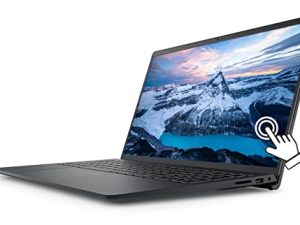 Dell Inspiron 15 Touchscreen Laptop 2022 Newest، 15.6 "FHD Display، 11th Gen Intel Core i7-1165G7 (up to 4.7 GHz)، 16GB RAM، 1TB PCIE SSD، Webcam، Bluetooth 5، HDMI، Windows 11، أسود