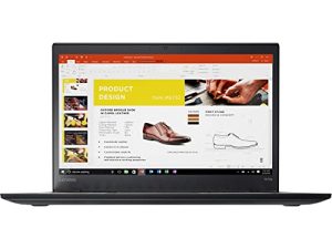 Lenovo Thinkpad T470s 14 inch FHD (1920x1080) IPS Backlit LED Laptop (Intel Dual-Core i5-6300U، 8GB DDR4 RAM، 256GB SSD، HD 520) Thunderbolt 3، HDMI، RJ-45، Type-C، Windows 10 Professional (تم تجديده) )