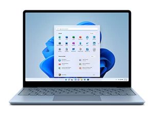 Microsoft Surface Laptop Go 2 - شاشة لمس 12.4 بوصة - ذاكرة Intel Core i5 8GB - 128 SSD - أزرق ثلجي (أحدث طراز)