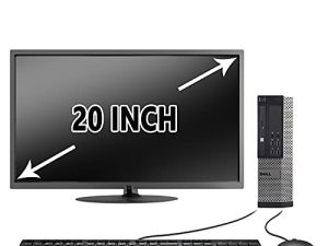 كمبيوتر DELL Optiplex 990 SFF ، معالج Intel Core i5 ، ذاكرة وصول عشوائي 16 جيجابايت ، محرك أقراص ثابتة 2 تيرابايت ، DVDRW ، WiFi ، Bluetooth 4.0 ، Windows 10 Pro ، شاشة LCD (مجددة)