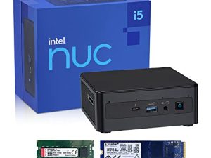 كمبيوتر Intel NUC 11 NUC11PAHi5 Panther Canyon Mini PC ، Intel Core i5-1135G7 رباعي النواة ، 2.4-4.2 جيجاهرتز Turbo , 8 Thread ، ذاكرة تخزين مؤقت سعة 8 ميجابايت ، ذاكرة وصول عشوائي كينجستون 16 جيجا بايت ، كينجستون 512 جيجا بايت PCIe SSD ، 28 وات Intel Iris X Graphics ، Win 10 Pro