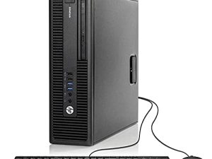 HP EliteDesk 800 G2 Business Class Desktop ، Intel Core i5 6500 3.2Ghz ، 8GB DDR4 RAM ، 256GB SSD Hard Drive ، Windows 10 (تم تجديده)