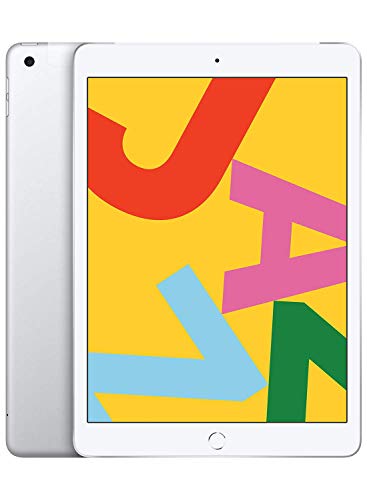2019 Apple iPad 7th Gen (10.2 inch، Wi-Fi + Cellular، 32GB) Silver (Renewed) 2019 Apple iPad 7th Gen (10.2 inch، Wi-Fi + Cellular، 32GB) Silver (Renewed)