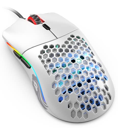 ماوس الألعاب Glorious - موديل O Matte White 67 جرام Superlight Honeycomb USB Gaming Mouse ماوس الألعاب Glorious - موديل O Matte White 67 جرام Superlight Honeycomb USB Gaming Mouse
