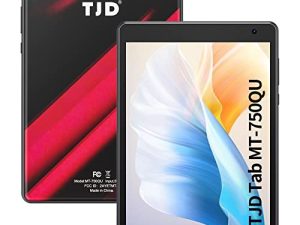 الأجهزة اللوحية ، TJD Android Tablet 7.5 بوصة ، شاشة عرض دقة IPS FHD 1440x1080 ، ذاكرة وصول عشوائي 2 جيجا بايت 32 جيجا بايت (512 جيجا بايت تخزين قابل للتوسيع) ، معالج رباعي النواة ، معتمد من Google GMS / كاميرا مزدوجة / WiFi / Bluetooth / Type-C