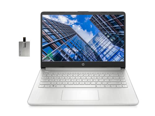 2022 HP 14 "HD Display Laptop، AMD Ryzen 3-3250U، 16GB RAM، 256GB PCIe SSD، AMD Radeon Graphics، HP True Vision HD Camera، Bluetooth، Windows 11 S، Silver، 32GB Snow Bell USB Card 2022 HP 14 "HD Display Laptop، AMD Ryzen 3-3250U، 16GB RAM، 256GB PCIe SSD، AMD Radeon Graphics، HP True Vision HD Camera، Bluetooth، Windows 11 S، Silver، 32GB Snow Bell USB Card