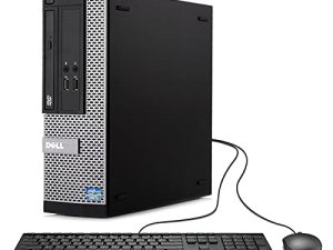 DELL OPTIPLEX 3010 SFF Desktop Computer ، Intel Core I5-3470 حتى 3.6G ، 8G DDR3500G ، DVD ، WiFi ، HDMI ، VGA ، BT 4.0 ، Win10Pro64 (مجدد) - دعم متعدد اللغات الإنجليزية / الإسبانية
