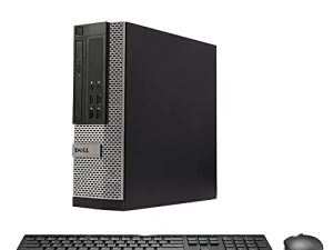 جهاز كمبيوتر Dell OptiPlex 9020 صغير الحجم للكمبيوتر المكتبي ، معالج Intel Core i7 3.4 جيجاهرتز ، 32 جيجابايت رام ، 1 تيرابايت حالة صلبة ، لوحة مفاتيح وماوس لاسلكي ، Wi-Fi وبلوتوث ، HDMI ، Windows 10 Pro (تم تجديده)