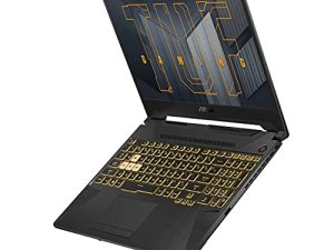 ASUS TUF Gaming F15 كمبيوتر محمول للألعاب ، شاشة 15.6 بوصة 144 هرتز FHD من نوع IPS ، معالج Intel Core i7-11800H ، GeForce RTX 3060 ، ذاكرة وصول عشوائي DDR4 16 جيجا بايت ، 1 تيرا بايت PCIe SSD ، Wi-Fi 6 ، Windows 10 Home ، TUF506HM-ES76