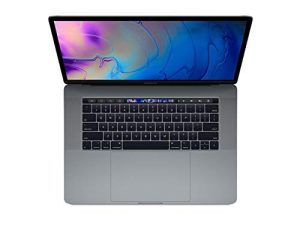 منتصف 2018 Apple MacBook Pro Touch Bar مع 2.9GHz 6-Core Intel Core i9 (15.4 بوصة ، 32 غيغابايت من ذاكرة الوصول العشوائي ، 512 غيغابايت SSD) رمادي فلكي (مجدد)
