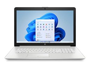 كمبيوتر محمول HP 17 ، معالج Intel Core من الجيل 11 ، ذاكرة وصول عشوائي 4 جيجابايت ، 256 جيجابايت SSD ، رسومات UHD ، شاشة 17.3 بوصة HD + ، Windows 11 Home ، واي فاي وبلوتوث كومبو ، 7 منافذ ، بطارية طويلة العمر ، كاميرا ويب عالية الدقة (17-by4025nr) ، 2022)