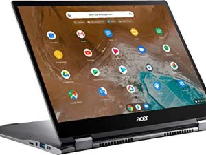 ايسر - Chromebook Spin 713 2-in-1 13.5 "2K VertiView 3: 2 Touch - Intel i5-10210U - ذاكرة 8 جيجا بايت - 128 جيجا بايت SSD - ستيل رمادي