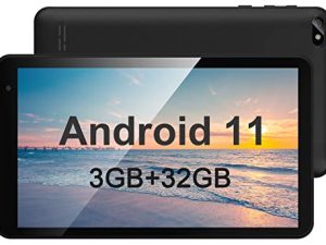 جهاز لوحي NORTH BISON مقاس 7 بوصات ، جهاز لوحي Android 11 ، وذاكرة وصول عشوائي (RAM) سعة 3 جيجابايت ، وذاكرة قراءة فقط (ROM) سعة 32 جيجابايت ، ومعالج رباعي النواة ، وكاميرا مزدوجة ، وواي فاي ، وبلوتوث ، وذاكرة توسيع 128 جيجابايت ، ومعتمد من GMS