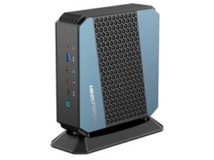 KODLIX HX90 Mini PC AMD RYZEN 9 5900HX DDR4 32GB 512GB PCIe SSD كمبيوتر صغير 2500Mbps LAN BT5.2 Radeon Graphics 2xHDMI 2x منفذ عرض يدعم 4K @ 60Hz إخراج شاشة رباعية كمبيوتر مكتبي صغير