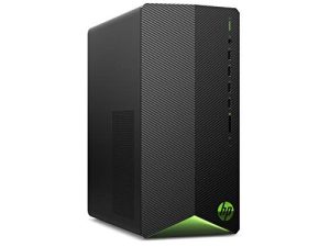 كمبيوتر مكتبي HP Pavilion للألعاب ، NVIDIA GeForce GTX 1650 ، Intel Core i5-10400F ، 8 جيجابايت DDR4 RAM ، 256 جيجابايت PCIe NVMe SSD ، Windows 11 ، ماوس ولوحة مفاتيح USB ، تصميم برج مضغوط (TG01-1020 ، 2020)