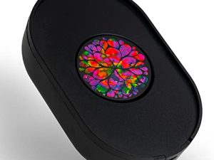 Tech8 USA ، محرك ماوس جميل ، Jiggler ، يحافظ على جهاز الكمبيوتر نشطًا ، وغير قابل للكشف ، بدون برامج ، يحرك الماوس تلقائيًا بشكل عشوائي ، تكساس بورن ، مع أجزاء أمريكية ومستوردة - لافا