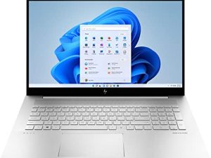 HP Envy 17T 2021، i7-1165G7 11th Gen Quad Core، 16GB RAM، 1 TB NVMe SSD، 17.3 "FHD 1080p Touch، Thunderbolt 4، Win 11 PRO، WiFi 6، B & O Speakers، USB-A، Intel Xe Graphics، 4 Cell ، محرك فلاش للتكنولوجيا سعة 64 جيجا بايت