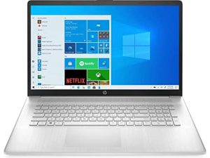 HP 17.3 "FHD Slim and Light Laptop for Business and Student، 11th Gen Core i5-1135G7 up to 4.2GHz، 8GB DDR4 RAM، 256GB PCIe SSD، USB-C، HDMI، WiFi، Backlit، Keypad، Webcam، Win 10 (تم تجديده) )