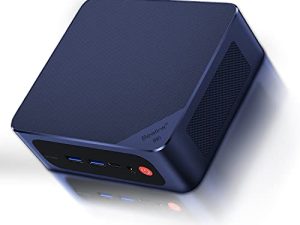 Beelink SEI12 Mini PC من الجيل الحادي عشر معالجات Intel Core i5 i5-1235U (تصل إلى 4.4 جيجا هرتز) ، كمبيوتر صغير مع ذاكرة وصول عشوائي DDR4 سعة 16 جيجا بايت 500 جيجا بايت M.2 NVMe Pcle 4.0 SSD ، 4K 60FPS / ثنائي HDMI / WiFi6 / BT5.2 ، تشغيل تلقائي