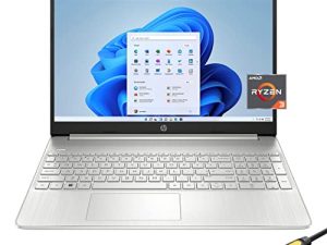 كمبيوتر محمول HP 15 للأعمال ، شاشة 15.6 بوصة فائقة الدقة بالكامل ، شاشة AMD 4-Core Ryzen 3 5300U (Beat i5-10400H) ، ذاكرة وصول عشوائي 8 جيجا بايت ، 512 جيجا بايت PCIe SSD ، USB-C ، HDMI ، قارئ بطاقة SD ، كاميرا ويب ، لوحة مفاتيح ، SPS HDMI كابل ، وين 11